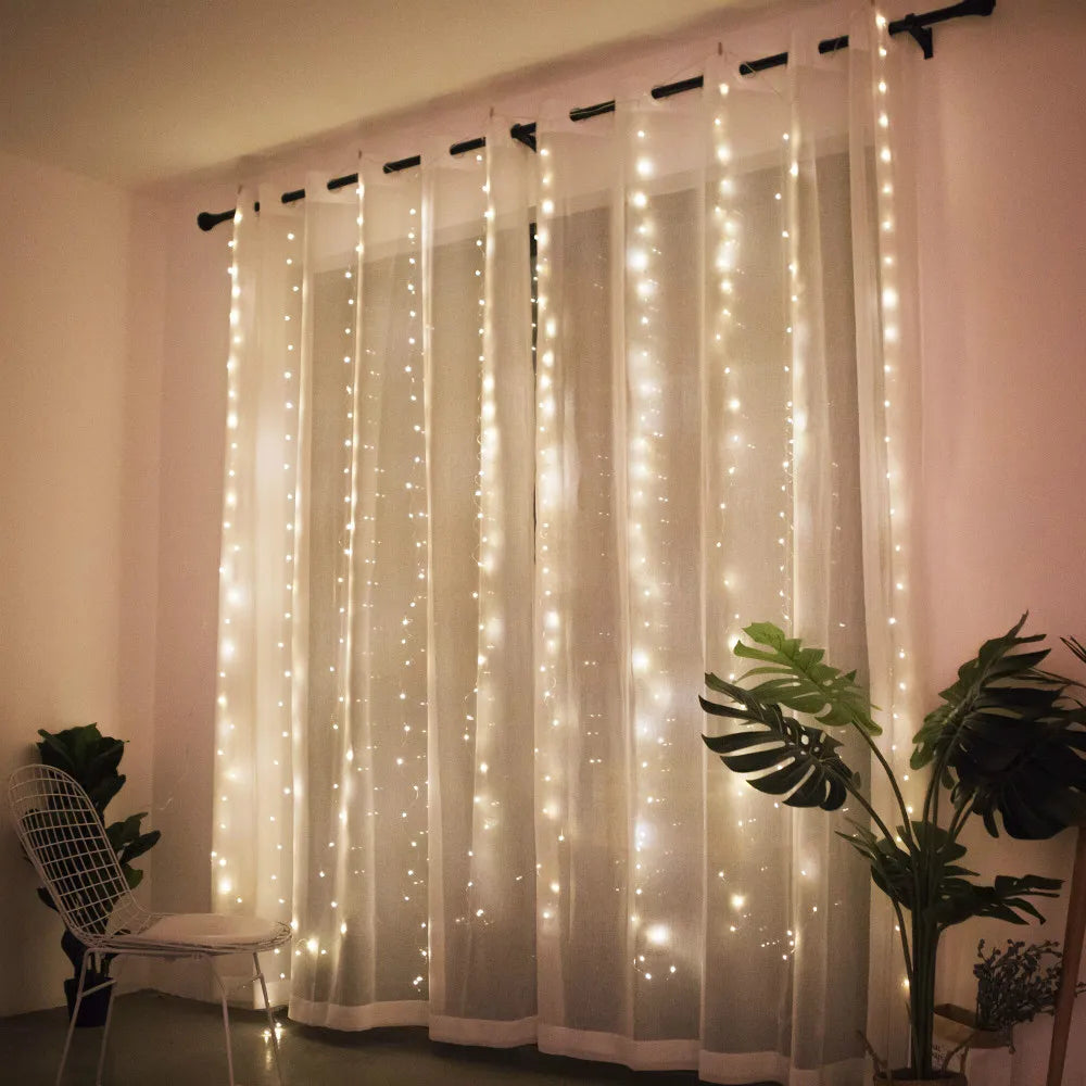 Christmas Curtain Light