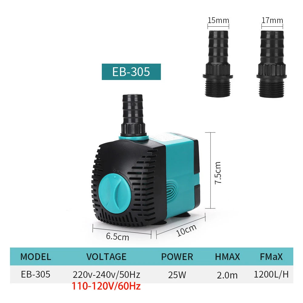 Aquarium Submersible Water Pump