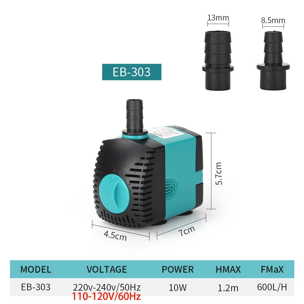 Aquarium Submersible Water Pump