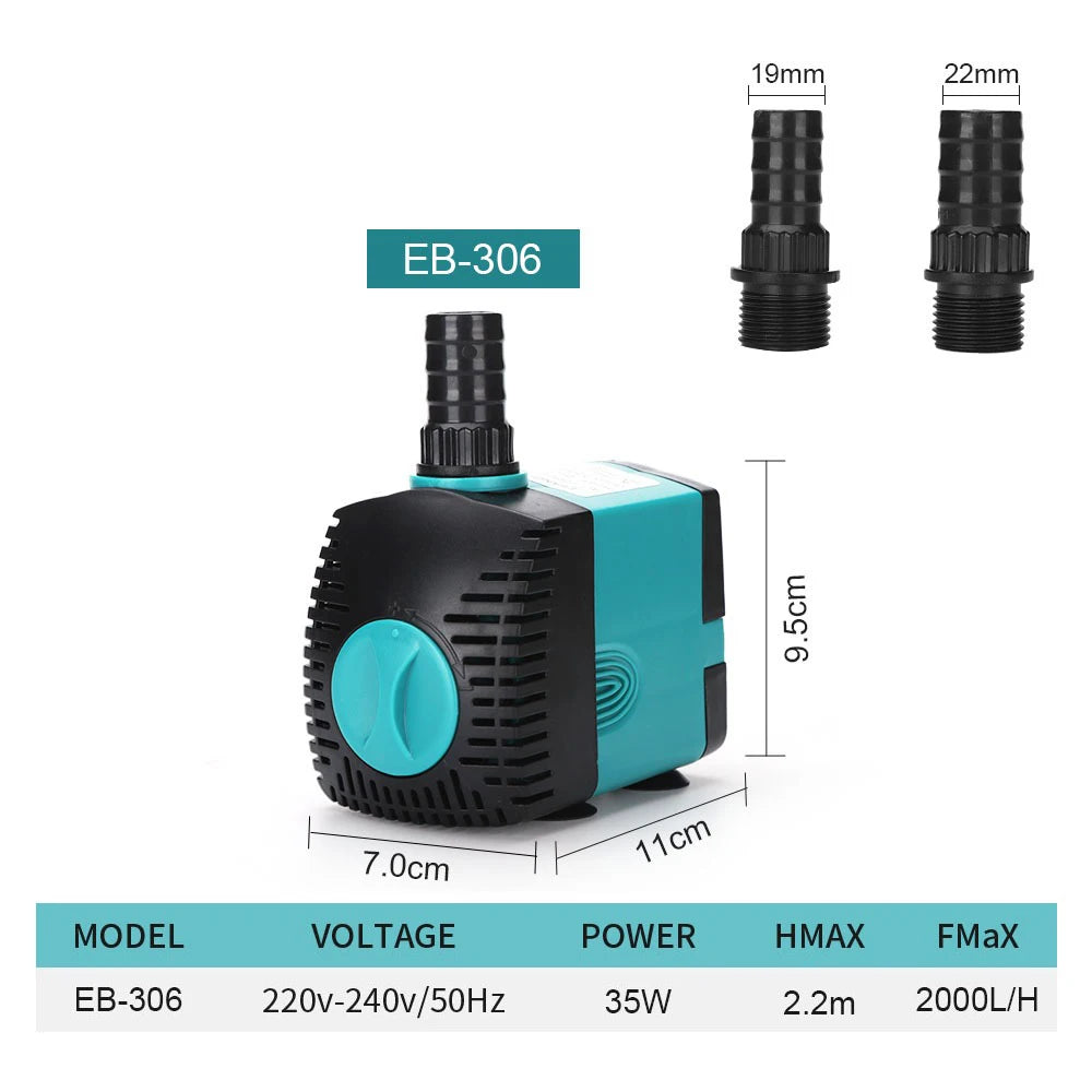 Aquarium Submersible Water Pump