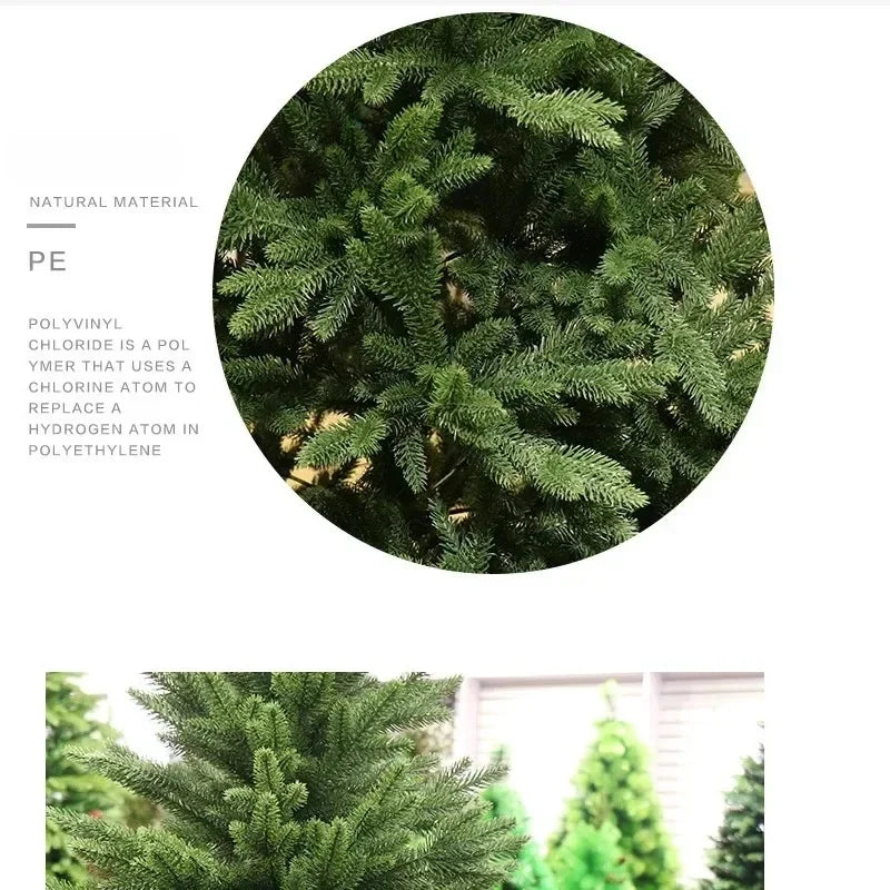 Artificial Large Christmas Tree Encryption PE/PVC Material Xmas Tree for Home Indoor Outdoor Decor Christmas Ornaments
