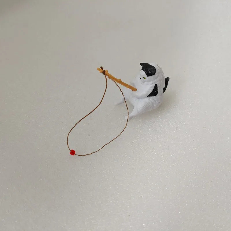 Fishing Cat Aquarium Accessories