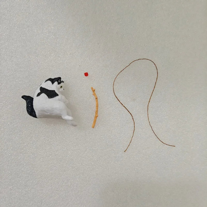 Fishing Cat Aquarium Accessories