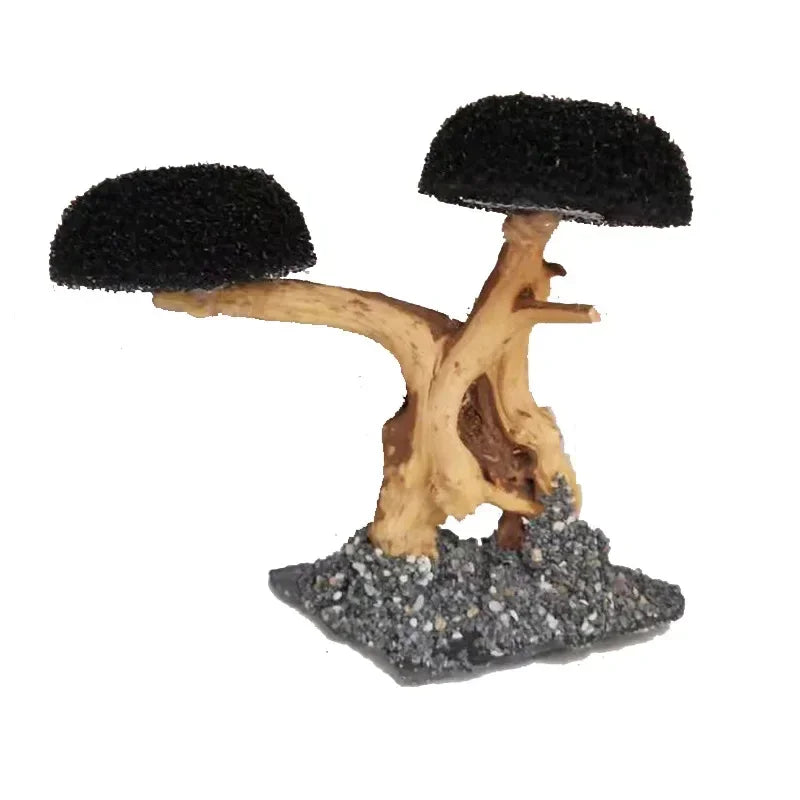 Fish Tank Plant Moss Tree Decorations