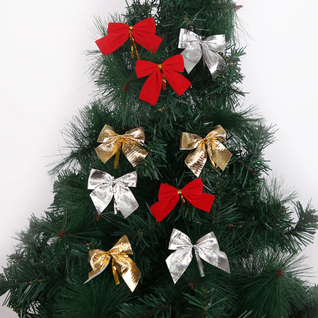 Butterfly Bow Hanging Deco for Christmas Decoration Home