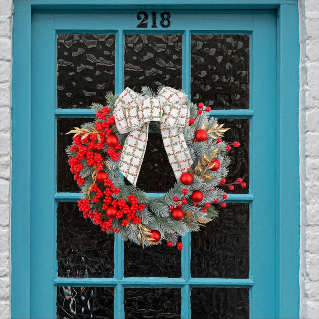 Christmas  Artificial Green Pine Leaf Wreath