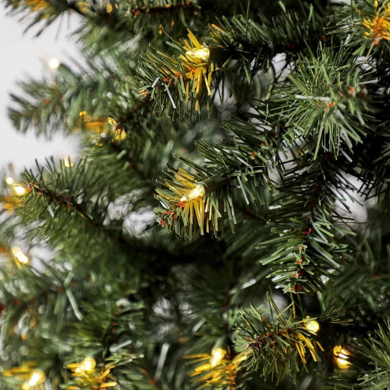 6.5 ft Pre-Lit Madison Pine Artificial Christmas Tree