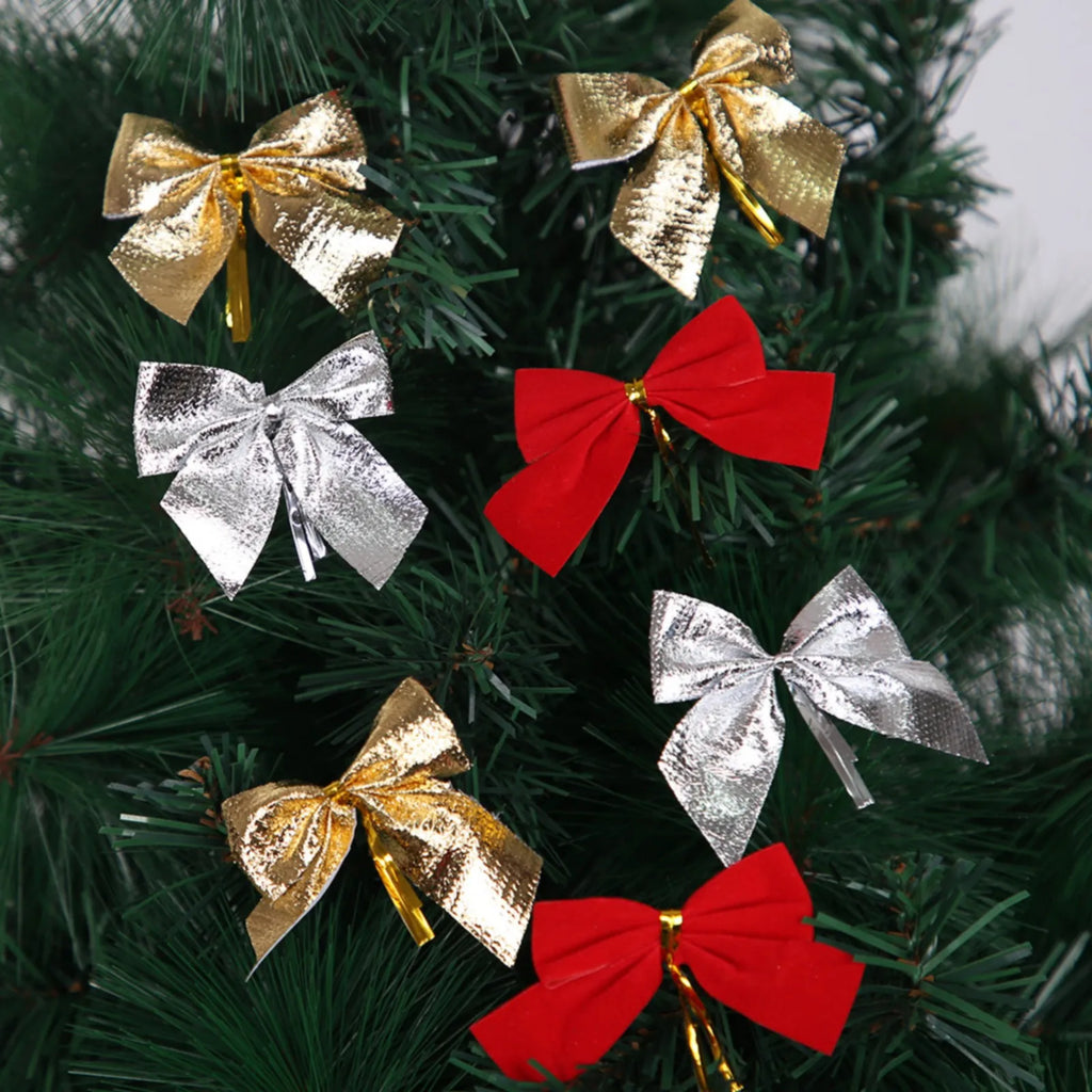 Butterfly Bow Hanging Deco for Christmas Decoration Home
