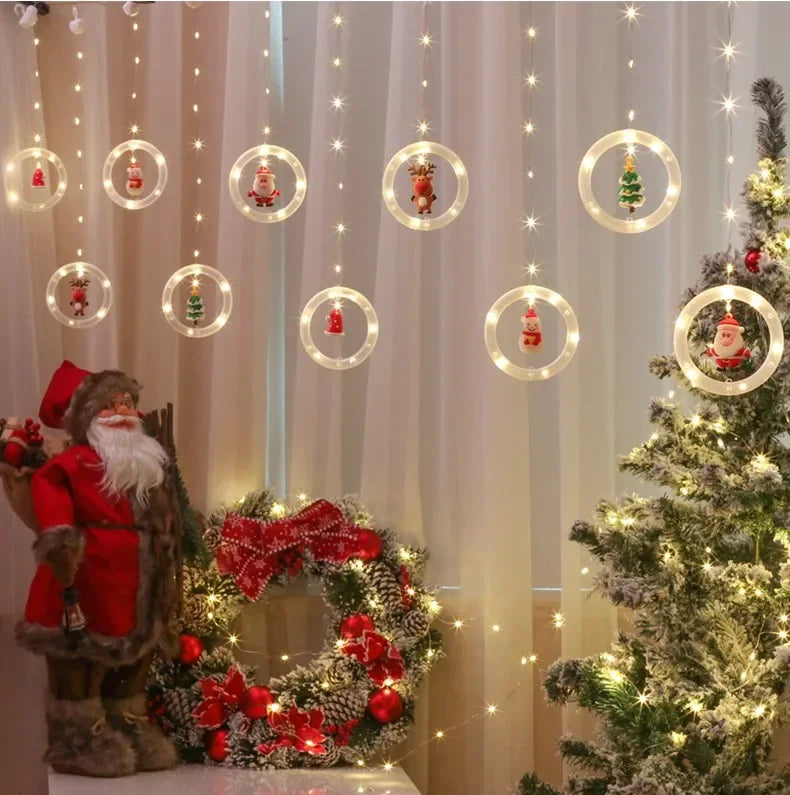 Christmas Lights String Star