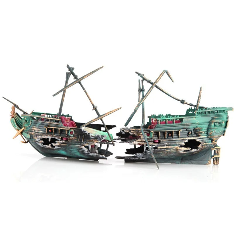 Shipwreck Large Aquarium Decoration