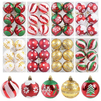 6Pcs/box 6cm Christmas Ball Ornaments