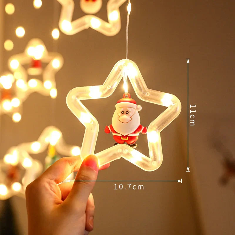 Christmas Lights String Star