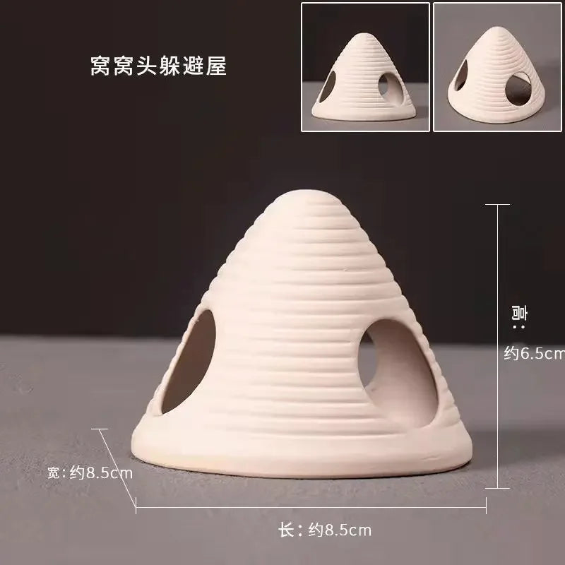 Clay Aquarium Decoration Ceramics Fish Tank Landscaping