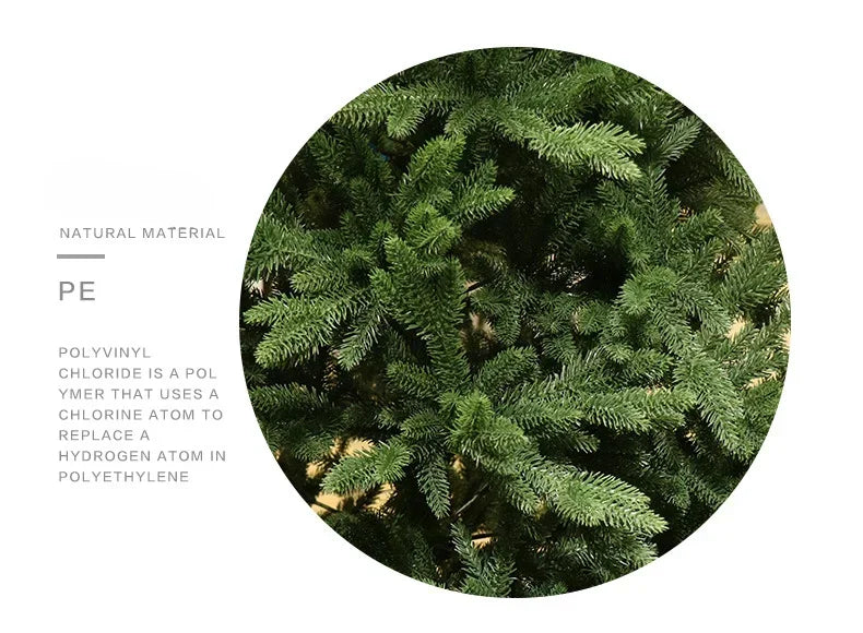 Artificial Large Christmas Tree Encryption PE/PVC Material Xmas Tree for Home Indoor Outdoor Decor Christmas Ornaments