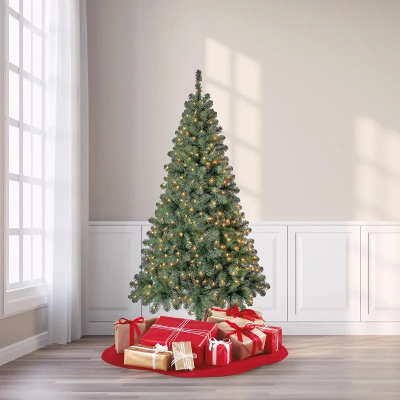 6.5 ft Pre-Lit Madison Pine Artificial Christmas Tree