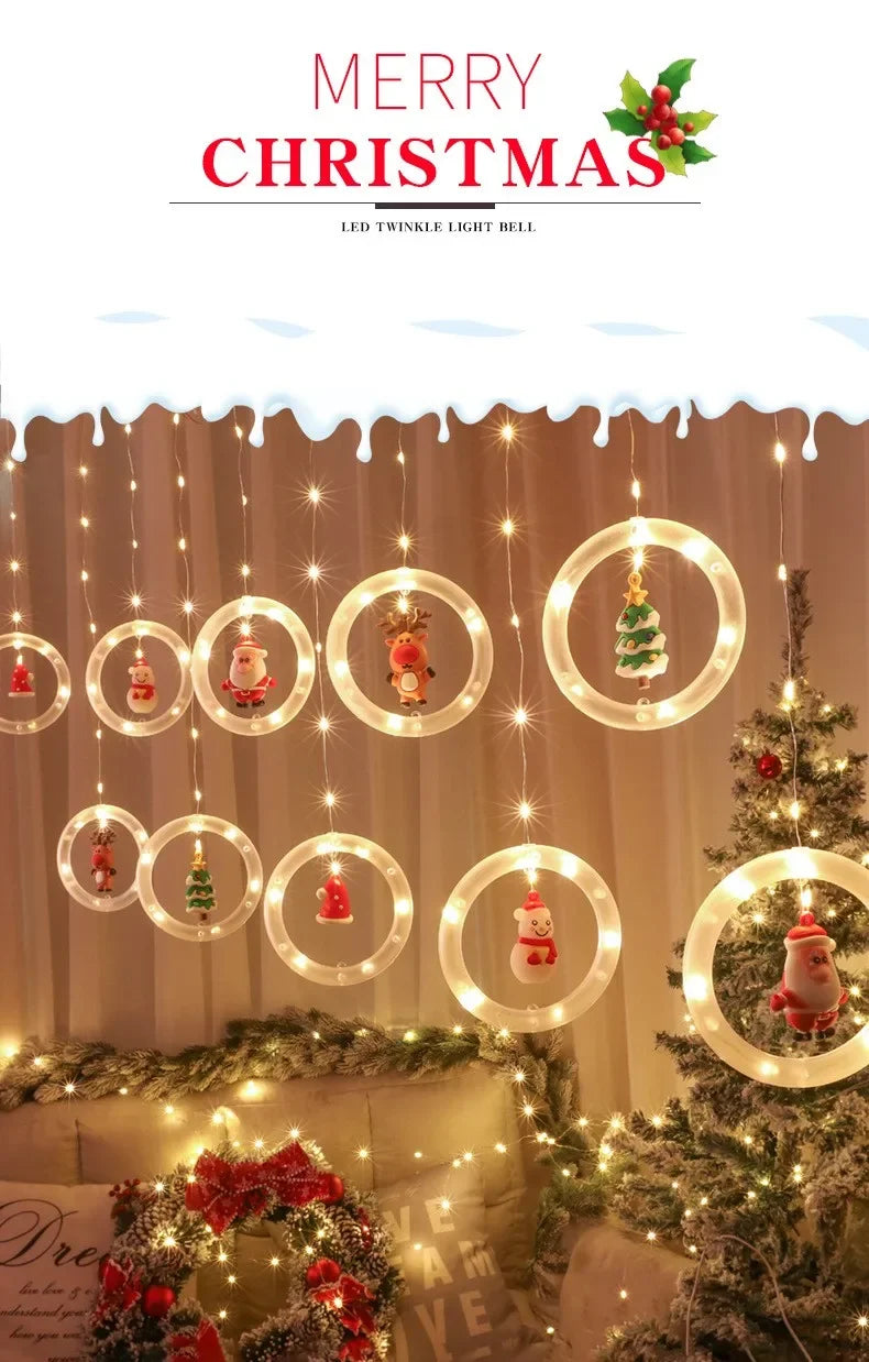Christmas Lights String Star