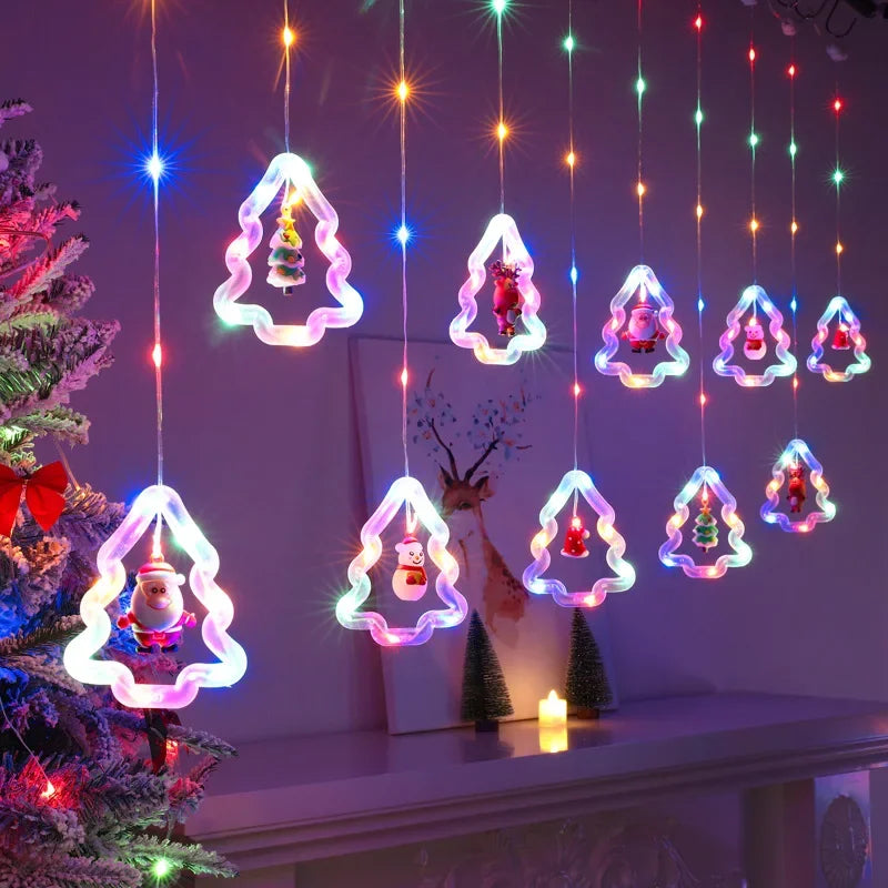 Christmas Lights String Star
