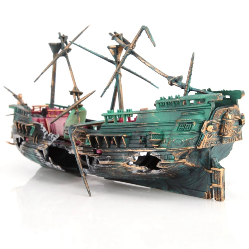 Shipwreck Large Aquarium Decoration