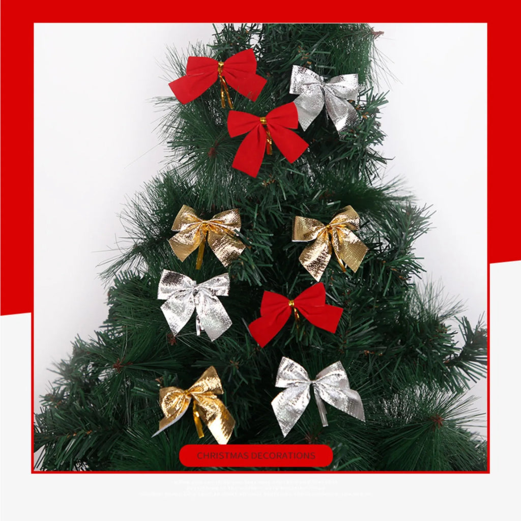 Butterfly Bow Hanging Deco for Christmas Decoration Home