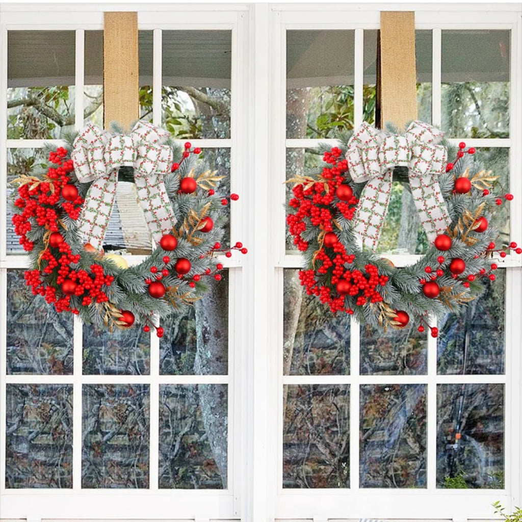 Christmas  Artificial Green Pine Leaf Wreath