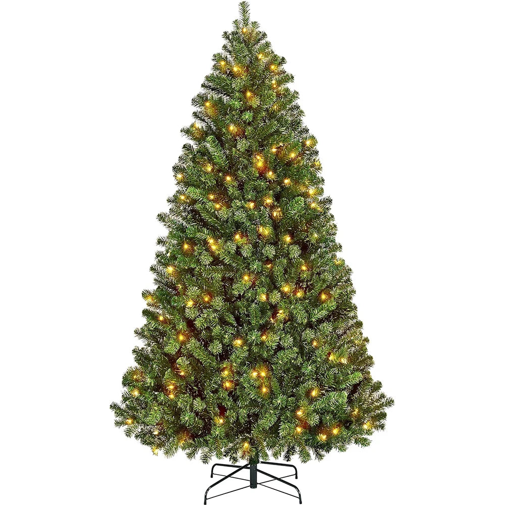 6/7ft Artificial Pink Christmas Pine Tree