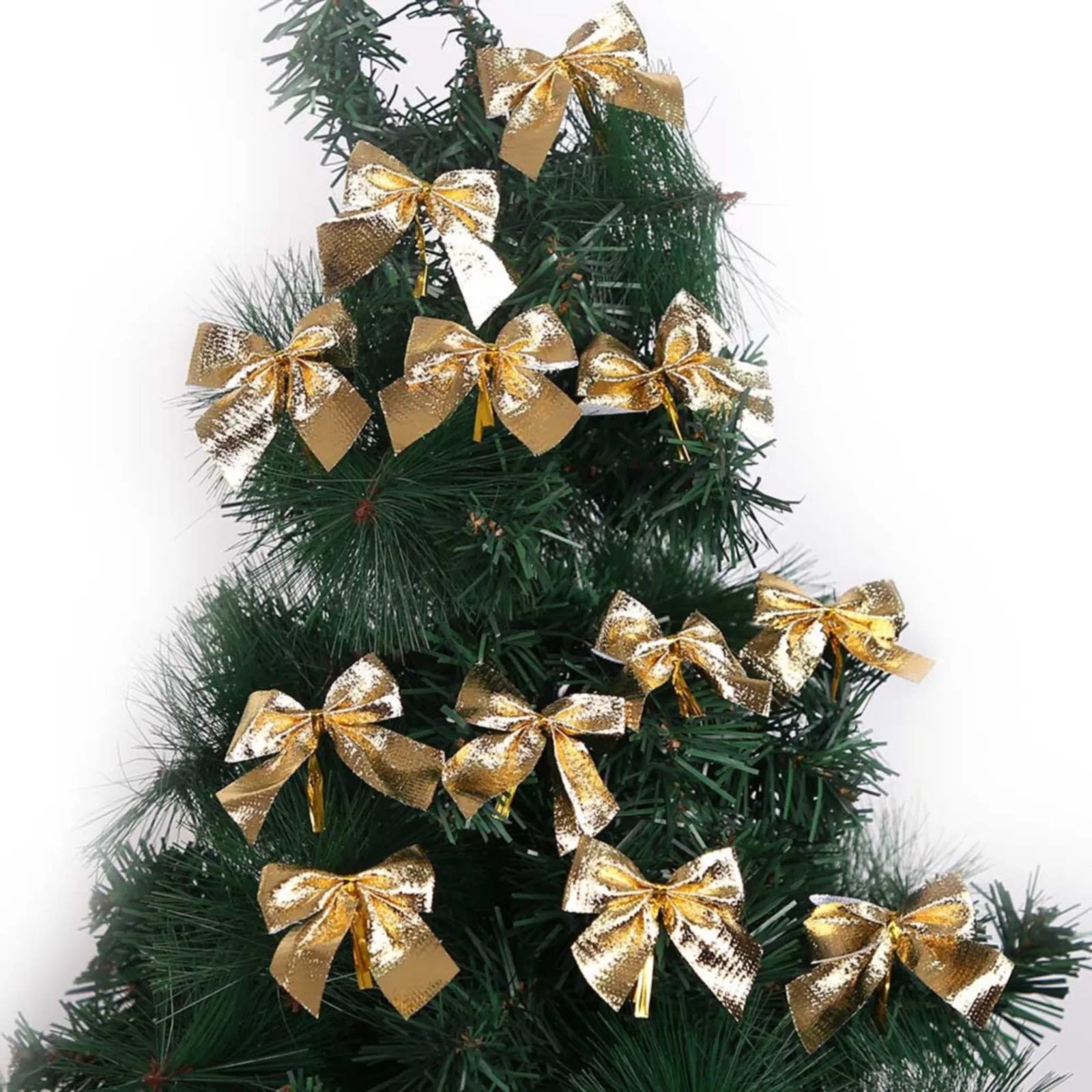 Butterfly Bow Hanging Deco for Christmas Decoration Home