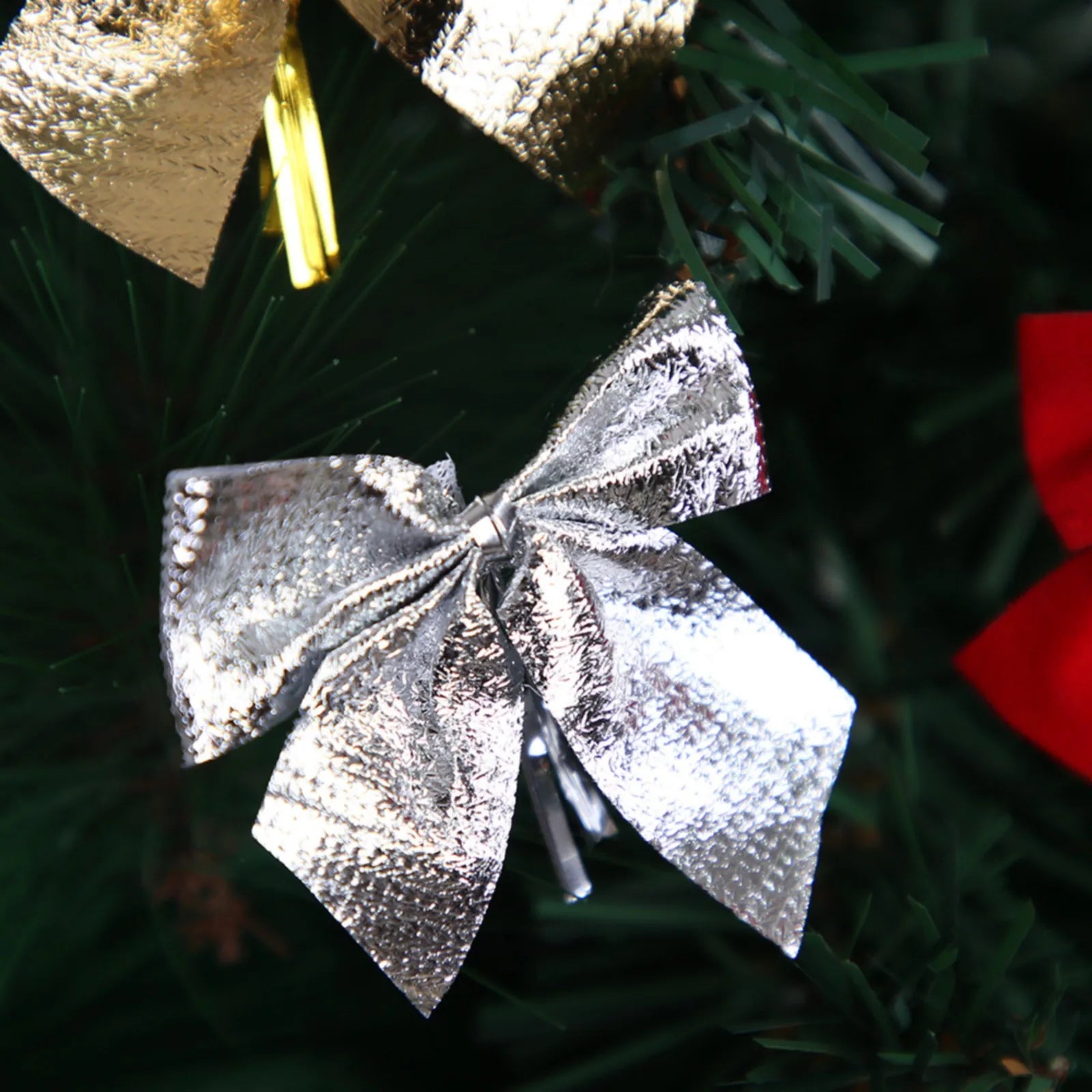 Butterfly Bow Hanging Deco for Christmas Decoration Home