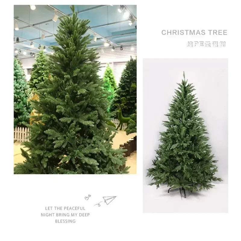 Artificial Large Christmas Tree Encryption PE/PVC Material Xmas Tree for Home Indoor Outdoor Decor Christmas Ornaments
