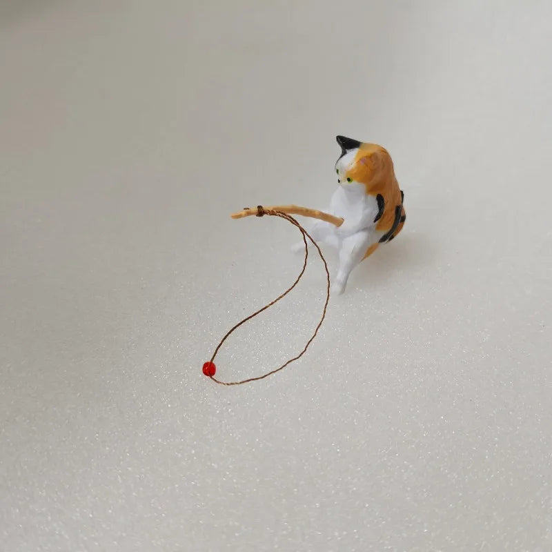 Fishing Cat Aquarium Accessories