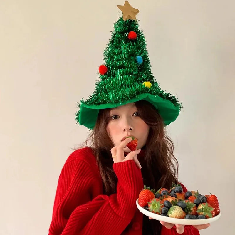 Christmas Tree Hat Creative Christmas Headwear