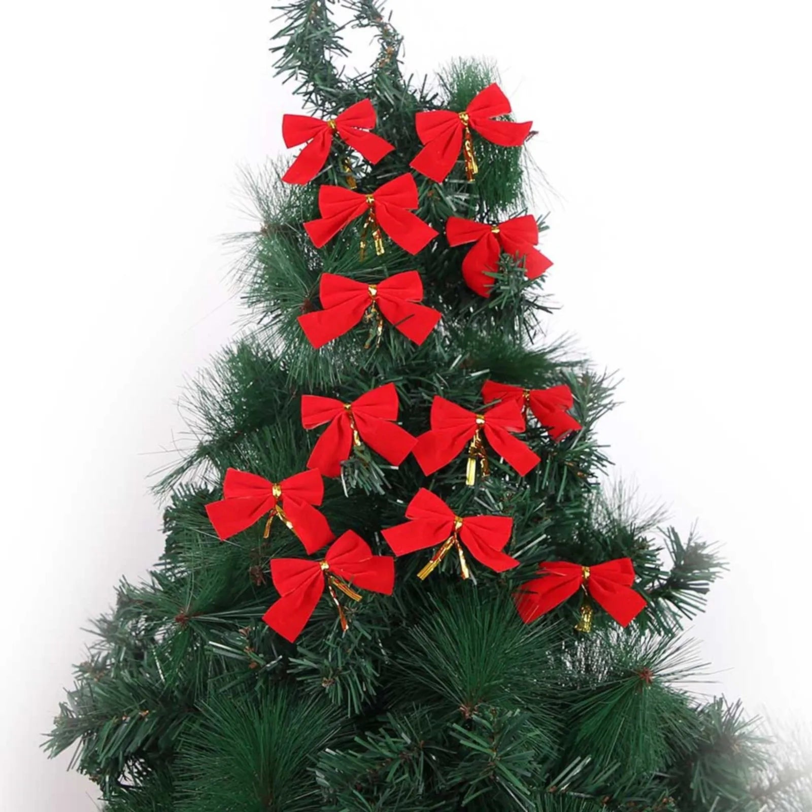 Butterfly Bow Hanging Deco for Christmas Decoration Home