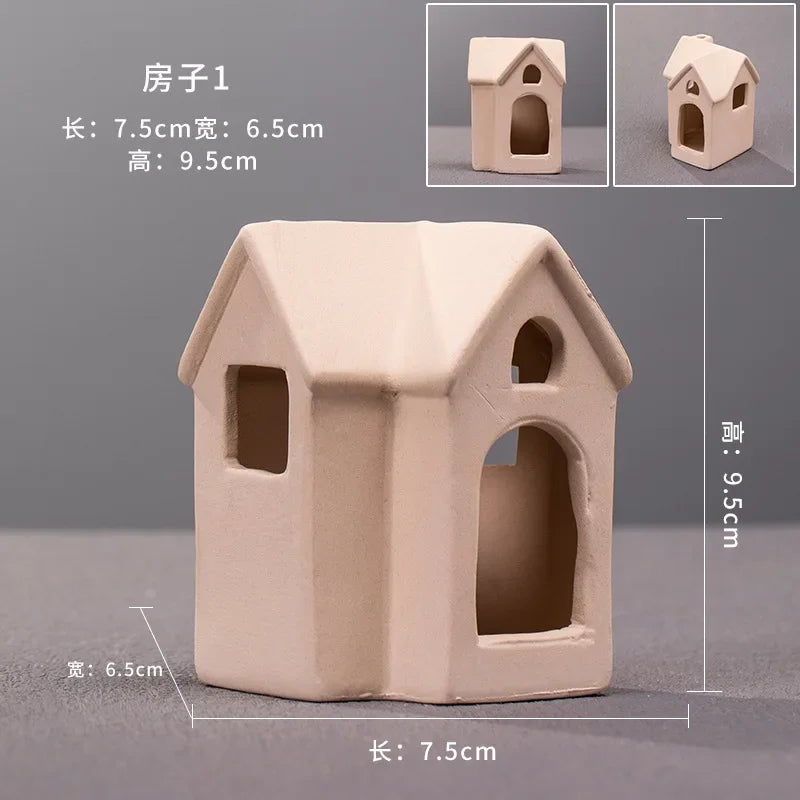 Clay Aquarium Decoration Ceramics Fish Tank Landscaping