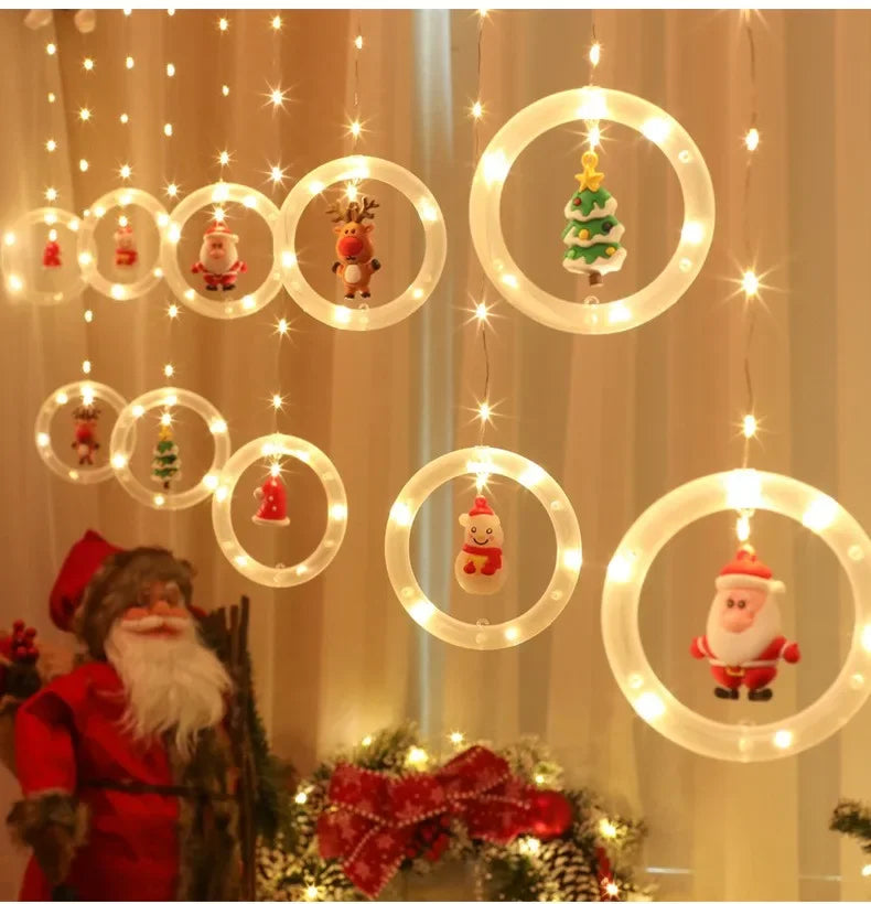 Christmas Lights String Star