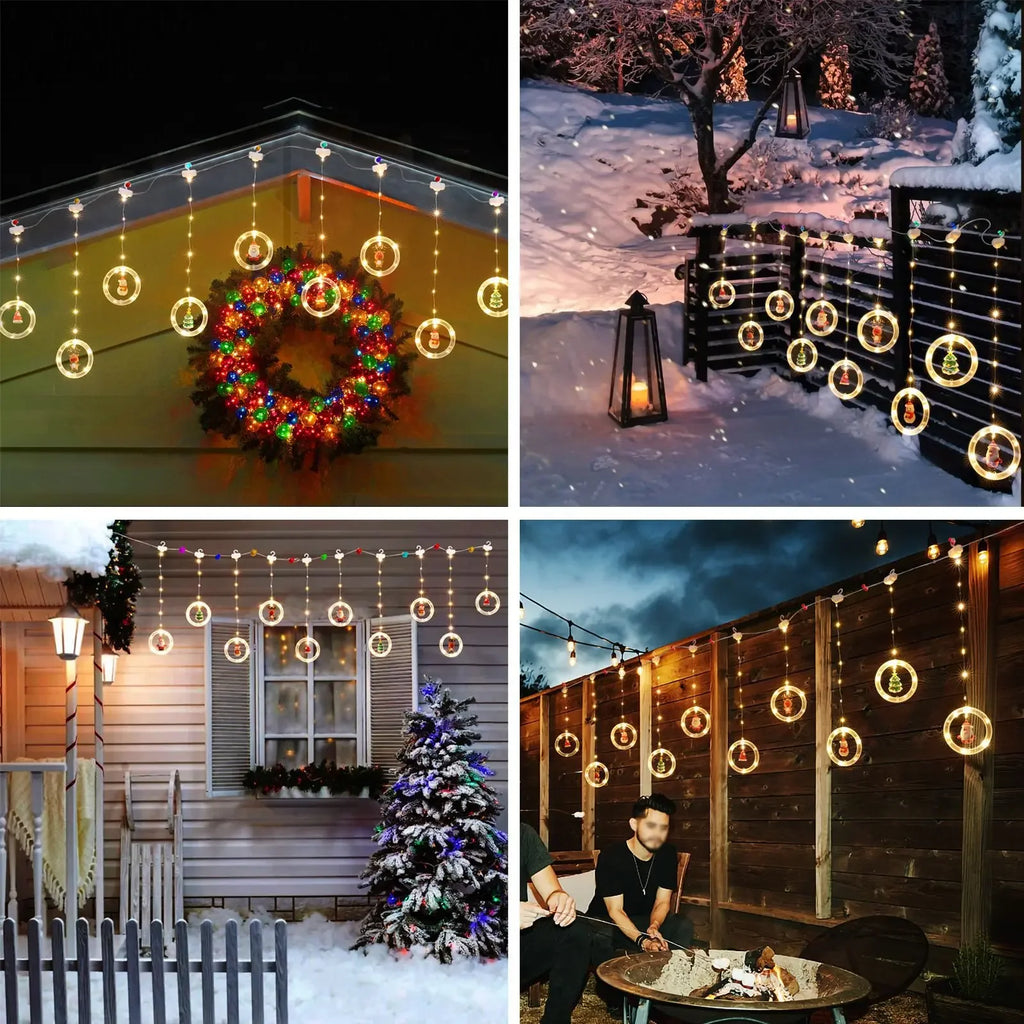 Christmas Lights String Star
