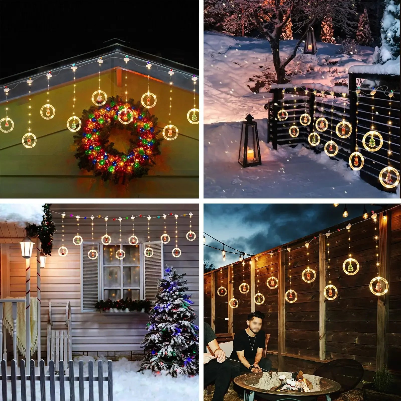 Christmas Lights String Star