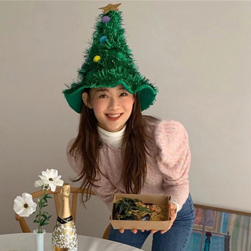 Christmas Tree Hat Creative Christmas Headwear