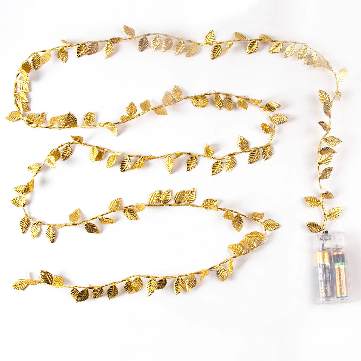 Golden Leaf Decoration String Lights